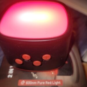 Red and Black LED Light Device